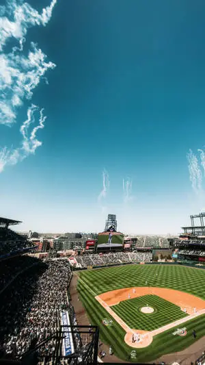iPhone Baseball Field