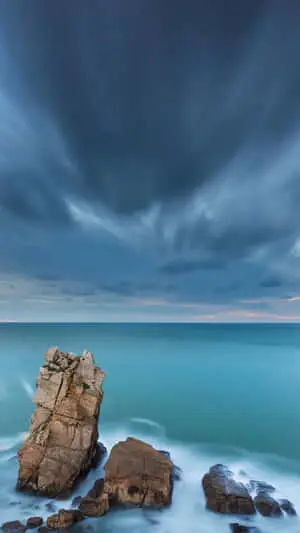 iPhone Tropical Beach Home Screen