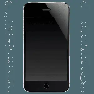 iPhone Screen Black PNG 3