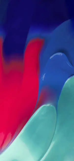 iPhone X Abstract Oil Paint Mix