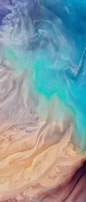 iPhone X Beach Leeching Waves