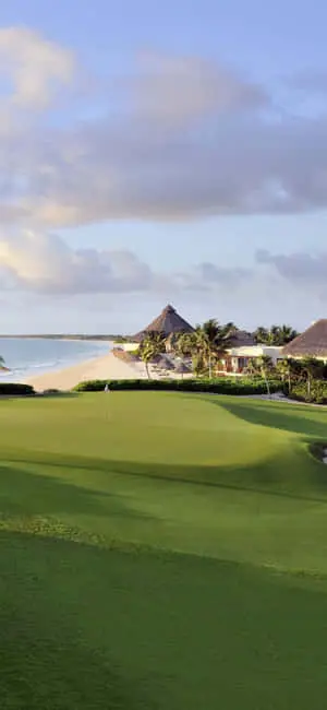 Enjoy the natural beauty of a golf course with iPhone X 