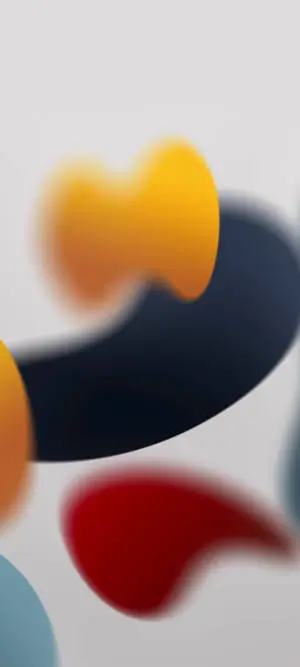 iPhone XR Red Blur Paint Stroke