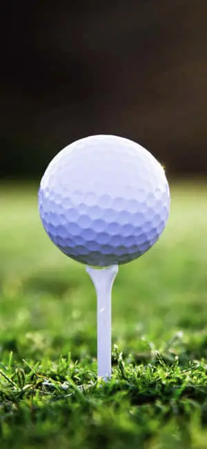 Iphone Xs Golf Background White Golf Ball