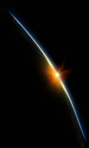 iPhone XS Max OLED Sun And Earth