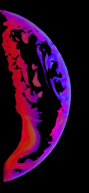 IPhones XS Max Abstract Neon Red And Purple
