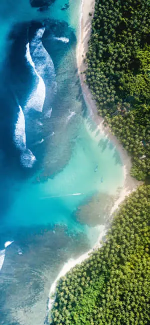IPhones XS Max Aerial Beach Island