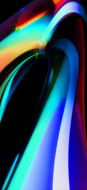 Iridescent Abstract Vector Ios 16