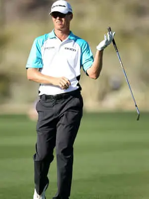 John Senden Playing With His Club