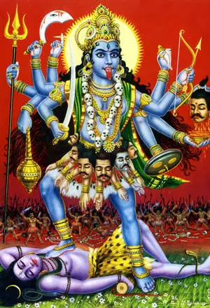 Kali War Goddess Hindu iPhone