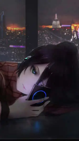 Listening To Music Anime PFP Aesthetic