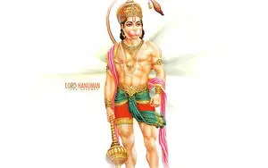 Lord Hanuman With Scepter