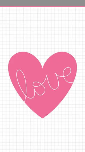 Love Heart Minimalist Iphone
