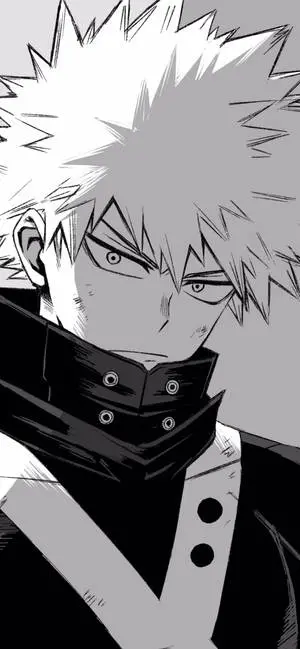 Manga Style Bakugo My Hero Academia iPhone
