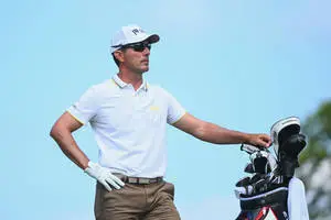 Mike Weir Against Light Blue Sky