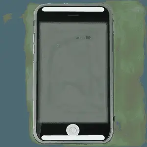 Minimalist iPhone Outline PNG 05252024