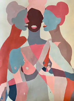 Multifaceted Art Exhibit