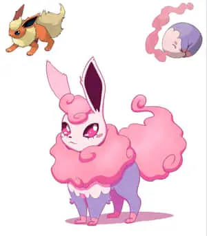 Musharna And Flareon Combination