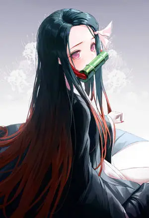 Nezuko Kamado Aesthetic Anime Girl iPhone