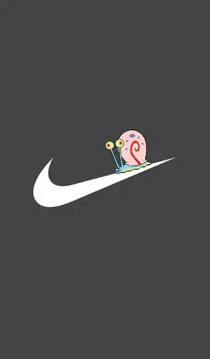 Nike Cartoon Gary From SpongeBob SquarePants