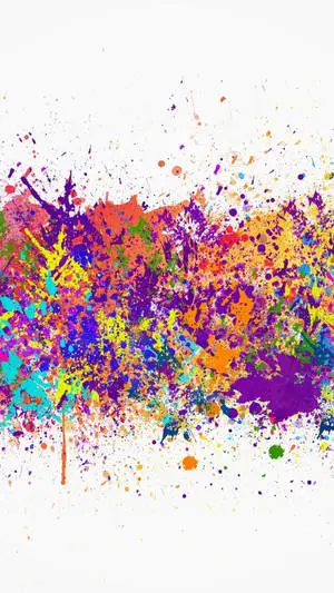 Paint Splash Abstract Iphone