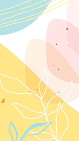 Cute Pastel Abstract Vector Art