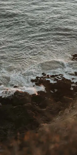 Rocky Beach Shore Pixel 3 Malibu Background