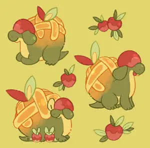 Pokémon Appletun Forms