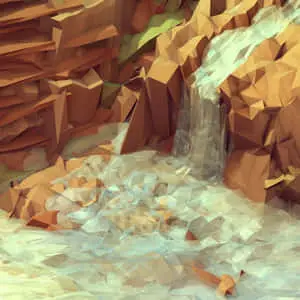Abstract Tech - Polygon Background