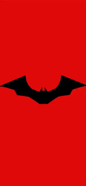 Red Batman Symboli Phone Wallpaper