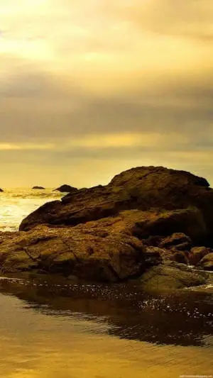 Rocky Golden Beach Iphone