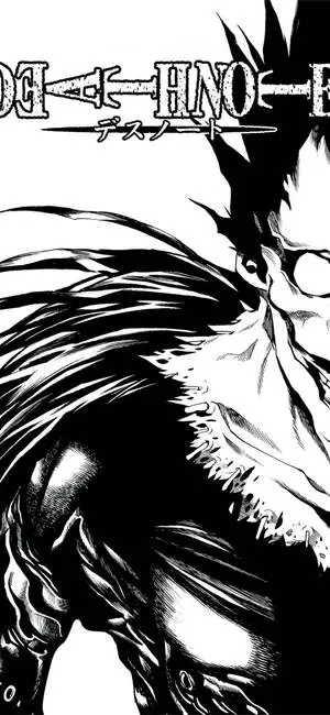 Ryuk From Book 1 Of Death Note iPhone