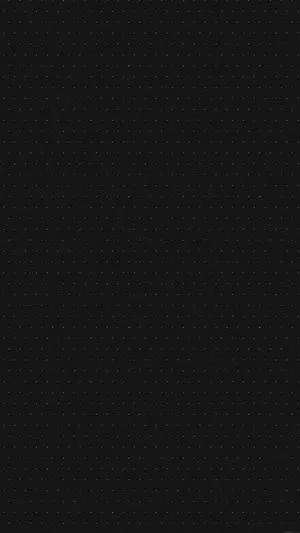 Scattered Dots Solid Black iPhone