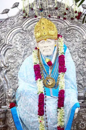 Sculpted Sacred Statue Sai Baba Phone