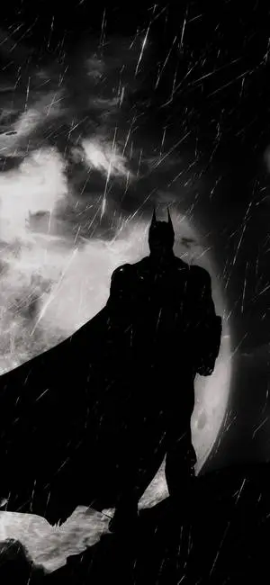 Silhouette Of Batman Dark iPhone