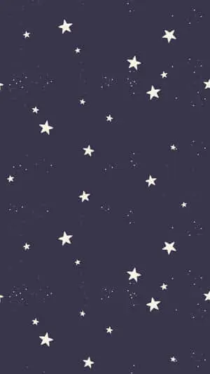 Simple Celestial Stars Pattern iPhone