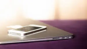 Sleek and Modern iPhone Display