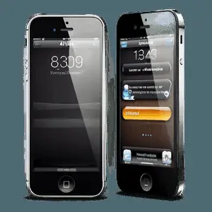 Sleek iPhone Design Illustration PNG 05062024