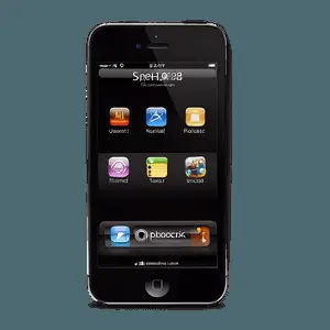 Sleek iPhone Design Illustration PNG 93