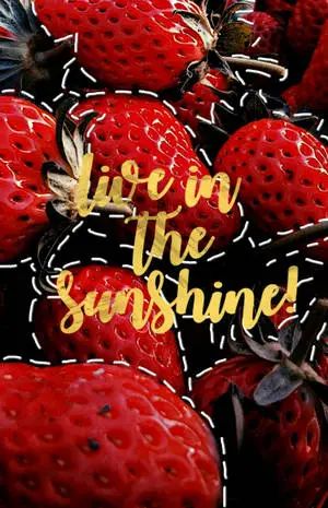 Sweet Strawberry Aesthetic Iphone Lock Screen