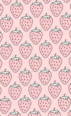 Strawberry Aesthetic Iphone Screen