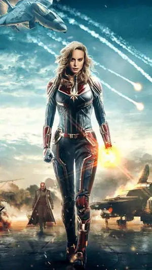Stunning Captain Marvel iPhone