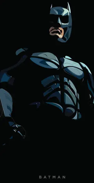 Stylized The Batman iPhone