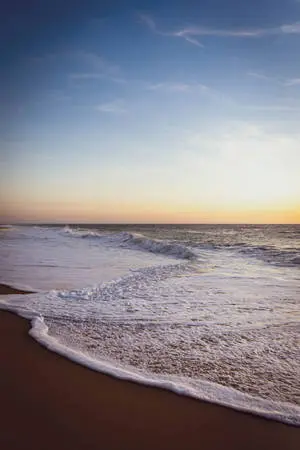 Sunset Horizon Beach Wave iPhone