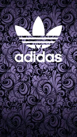 Swirly Leaves Pattern Of Adidas Iphone