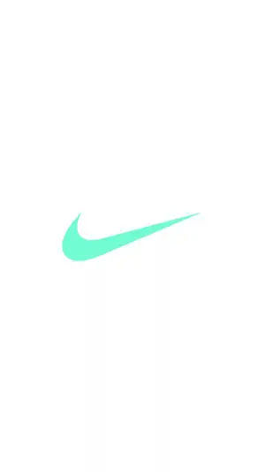 Teal Nike iPhone Background