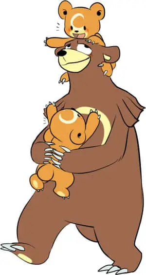 Teddiursa And Ursaring Phone