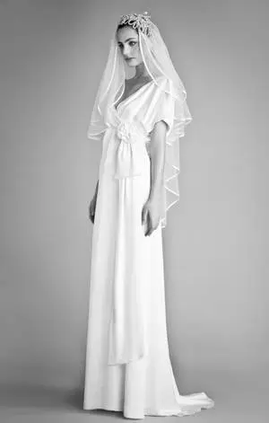 Temperley London Monochrome Veil