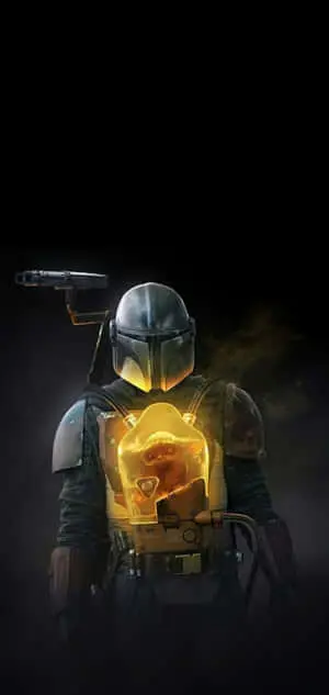 Din Djarin And Grogu The Mandalorian iPhone