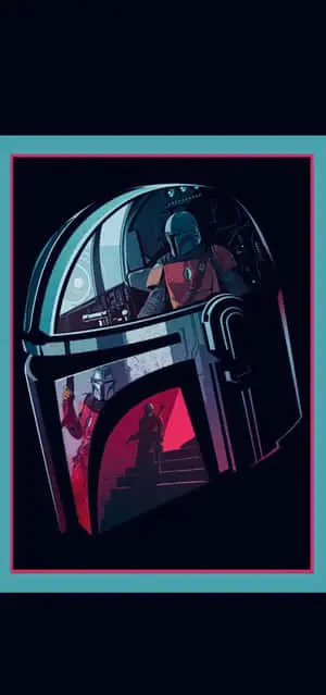 Helmet Of The Mandalorian iPhone